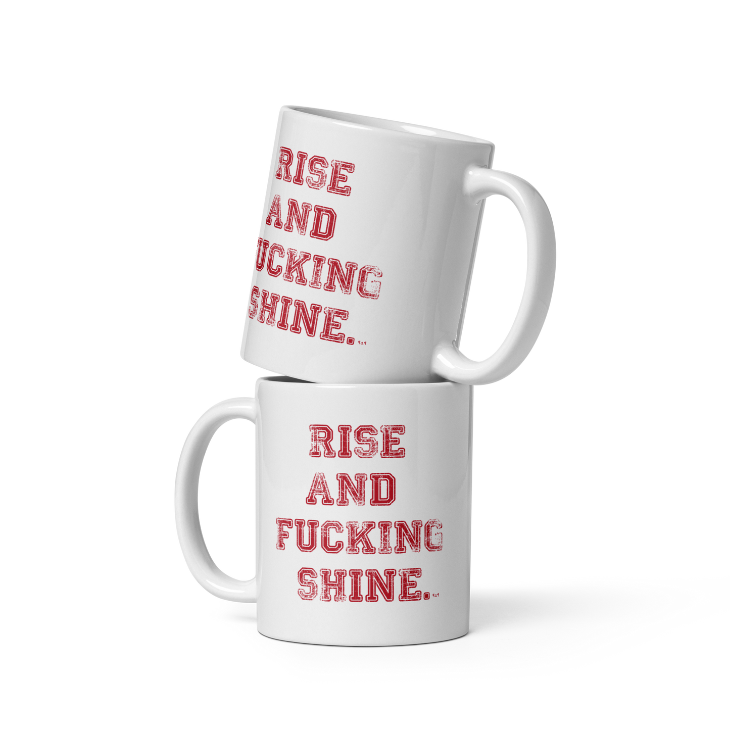 Rise and Shine White Mug