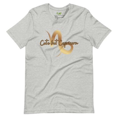 Athletic heather t-shirt with "Capricorn" Original Nine-29 Design