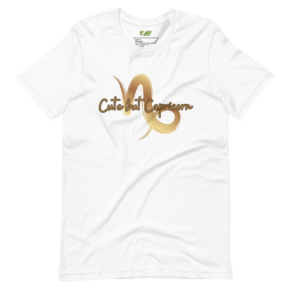 White t-shirt with "Capricorn" Original Nine-29 Design