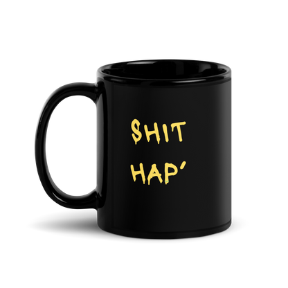 Black mug with "This Hap" Original Nine-29 Design