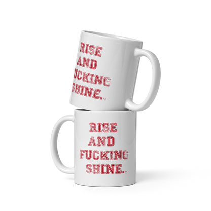 Rise and Shine White Mug